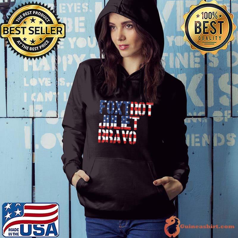 Foxtrot Juliet Bravo American Flag Foxtrot Juliet Bravo T-Shirt
