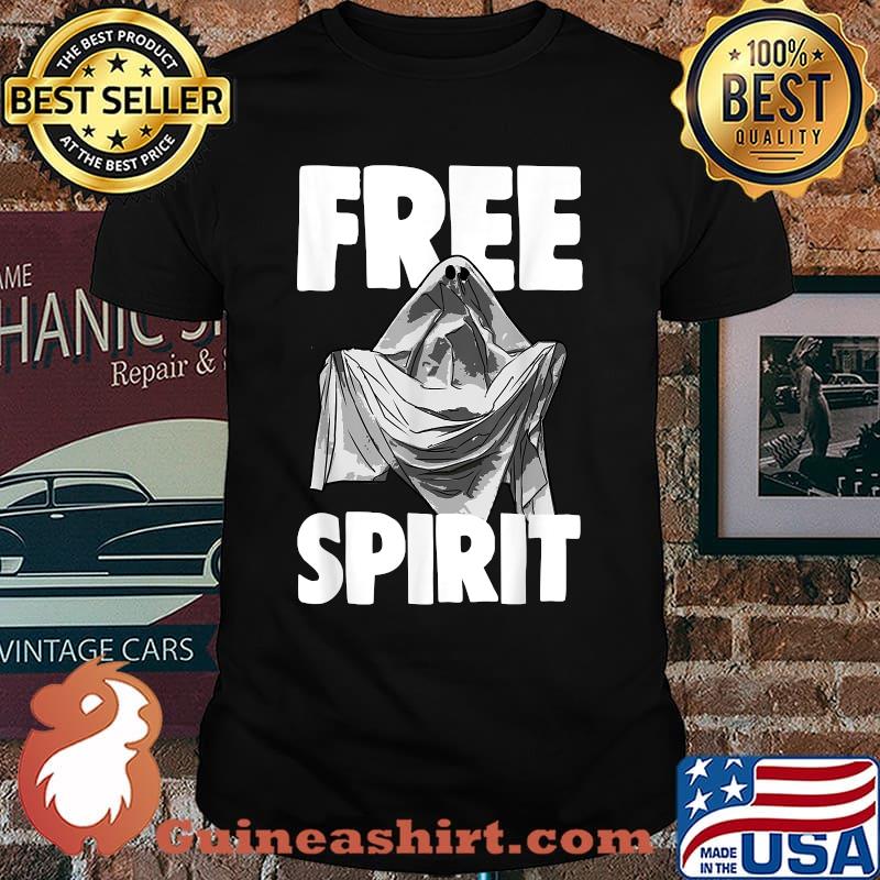 Free Spirit TShirts Funny Halloween Scary T-Shirt