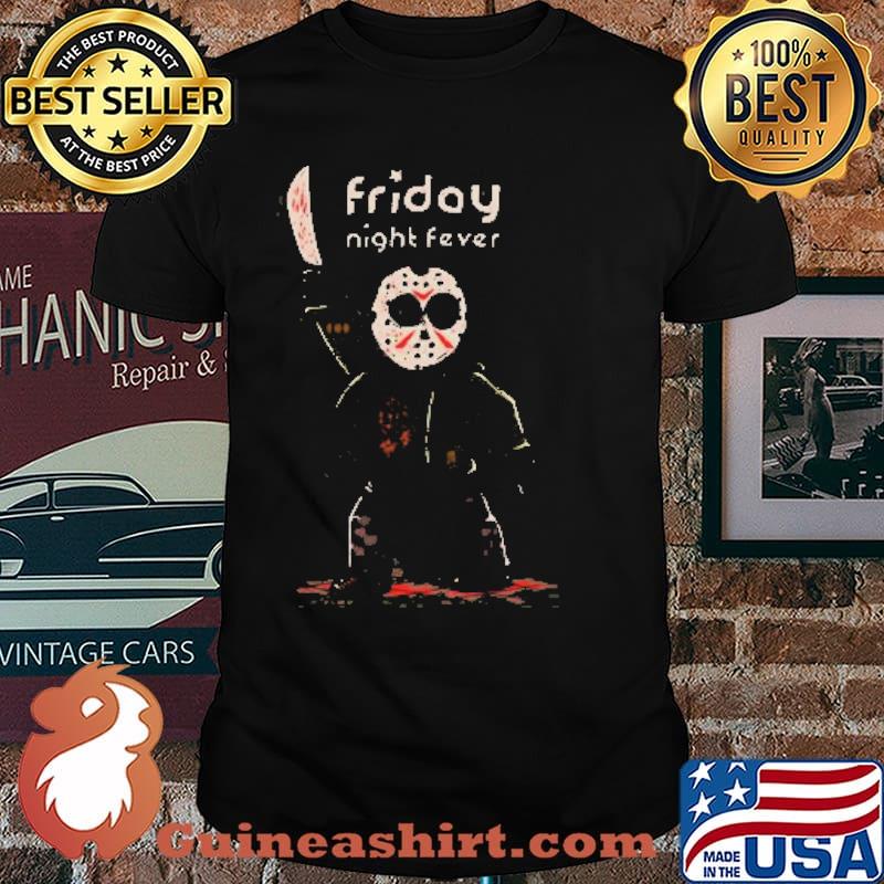 Friday night fever jason voorhees halloween shirt