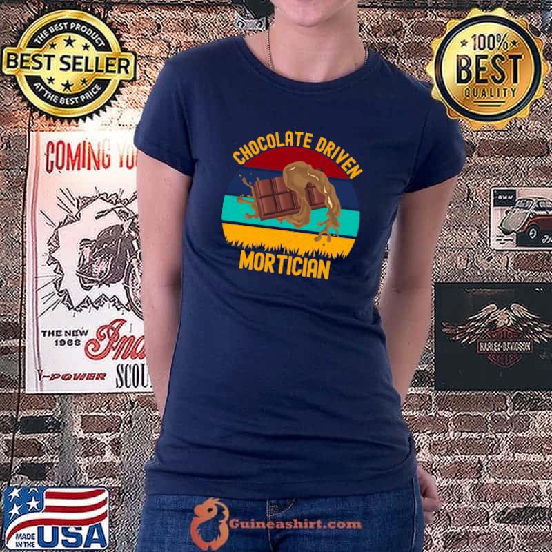 Funny chocolate Driven Mortician - Kawaii Cocoa Classic T-Shirt Ladiestee
