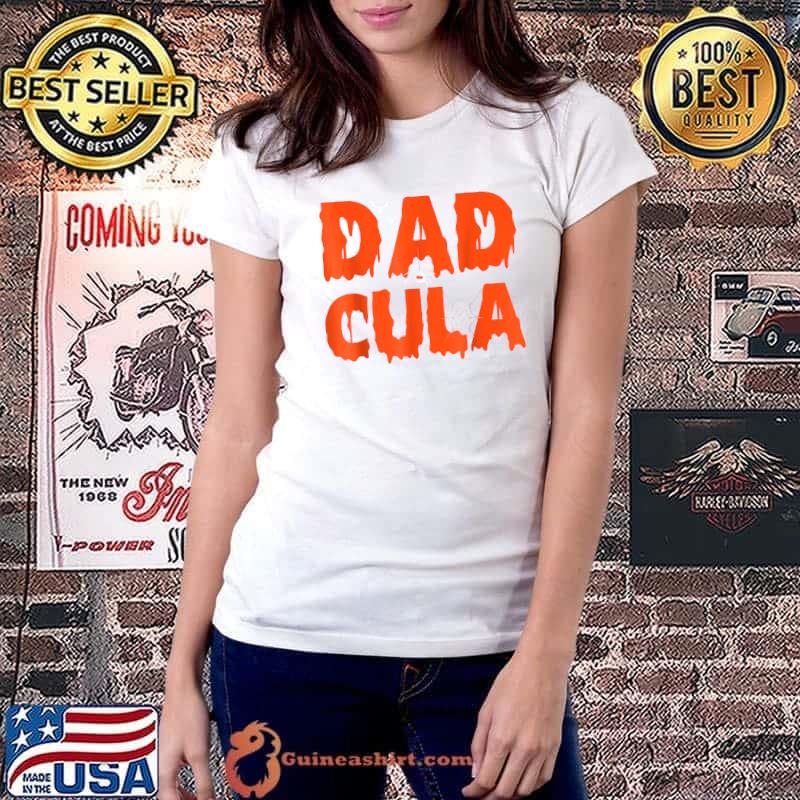 Funny Dadcula Halloween Dad Costume Momster Family Matching T-Shirt Ladiestee