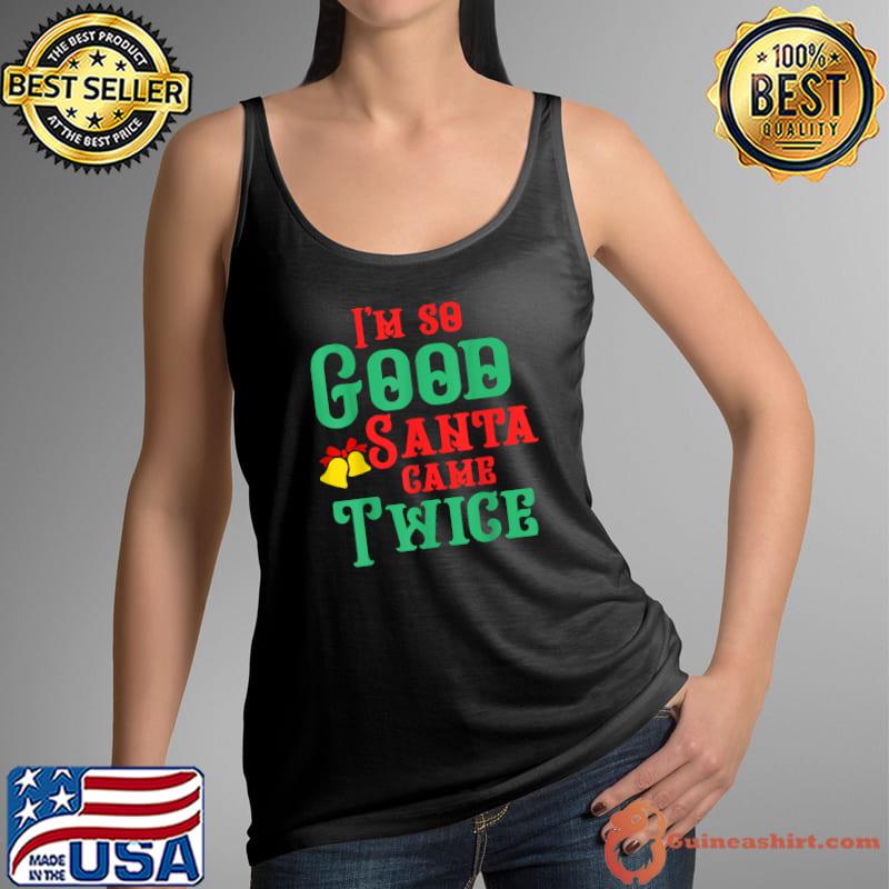 Funny Dirty Naughty Inappropriate Christmas Adult Sexy XMAS T-Shirt Tank Top