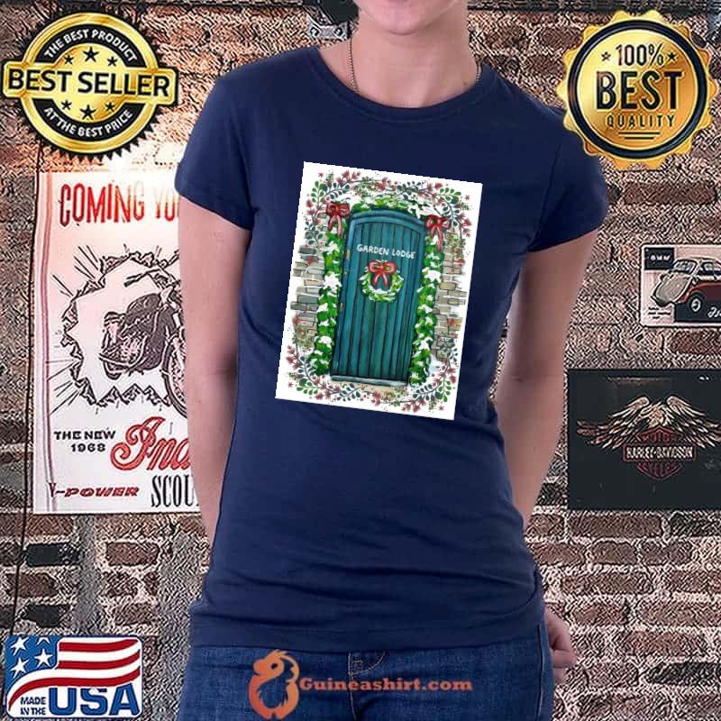 Garden Lodge Xmas Classic T-Shirt Ladiestee