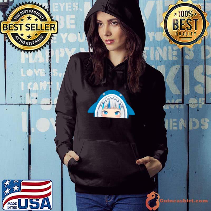Gawr Gura peeker - Hololive hololiveEnglish holoMyth Classic T-Shirt