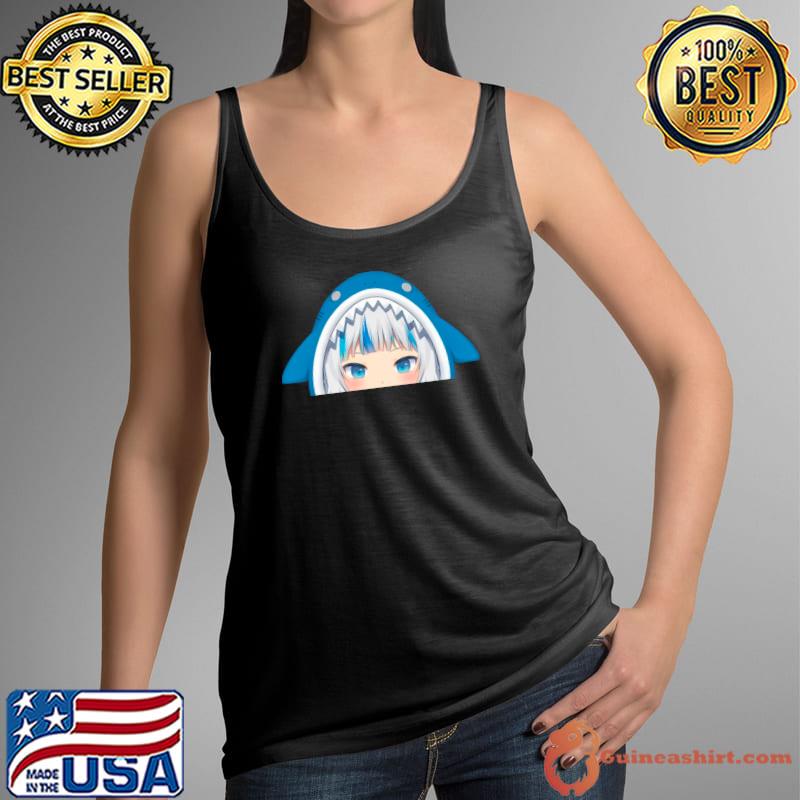 Gawr Gura peeker - Hololive hololiveEnglish holoMyth Classic T-Shirt Tank Top