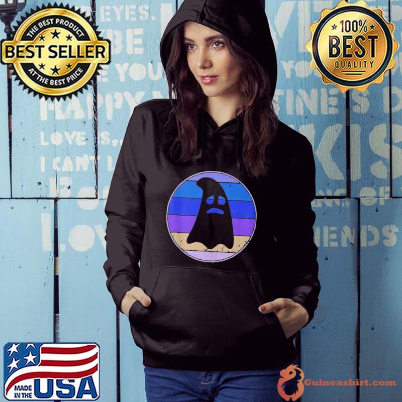 Ghost Halloween Party Retro Sunset Shirt