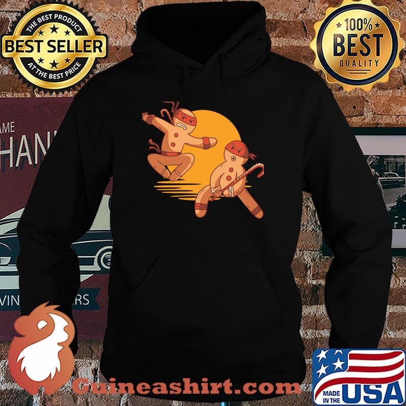 Gingerbread Ninja Christmas Cookie Gingerbread T-Shirt Hoodie