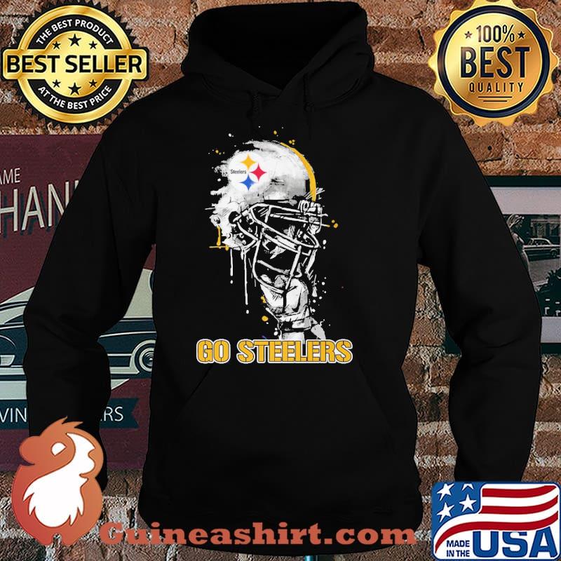 Go Steelers Football Helmets Shirt Hoodie