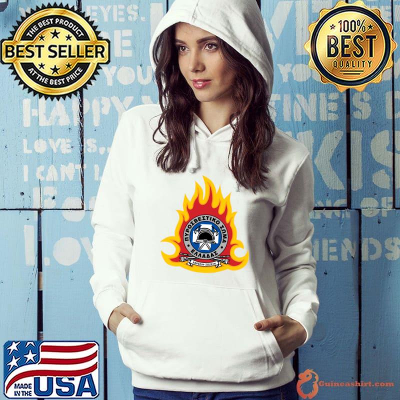 Greek Fire Department Logo Classic T-Shirt Hoodie