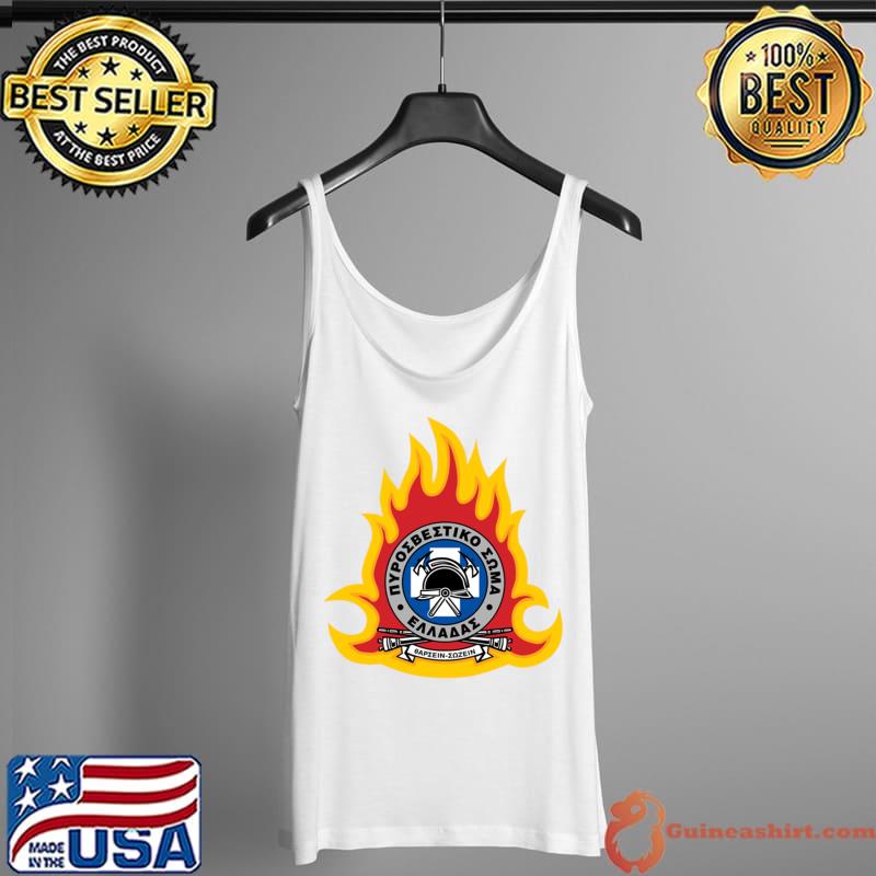 Greek Fire Department Logo Classic T-Shirt Tank Top