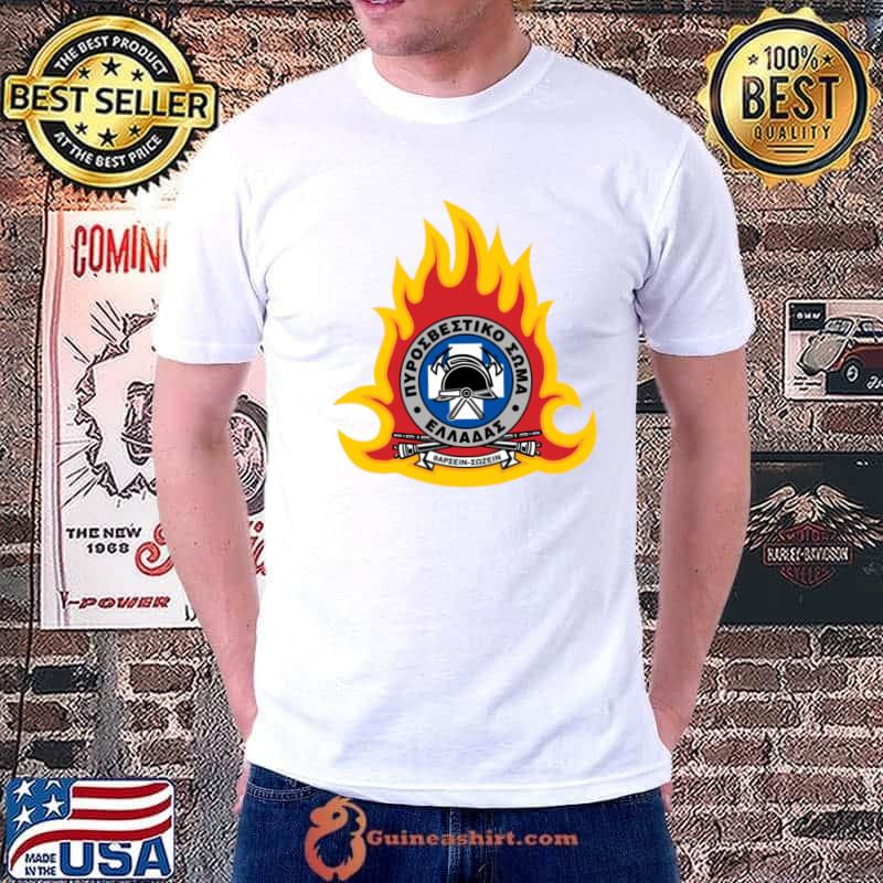 Greek Fire Department Logo Classic T-Shirt