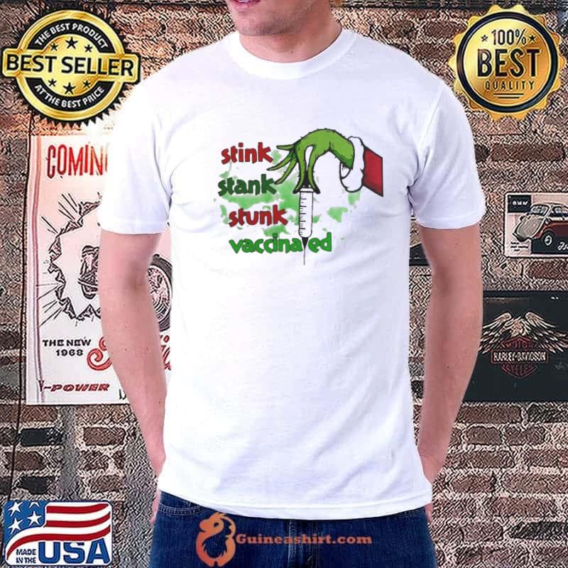 Grinch Hand stink stank stunk vaccinated christmas s Unisex