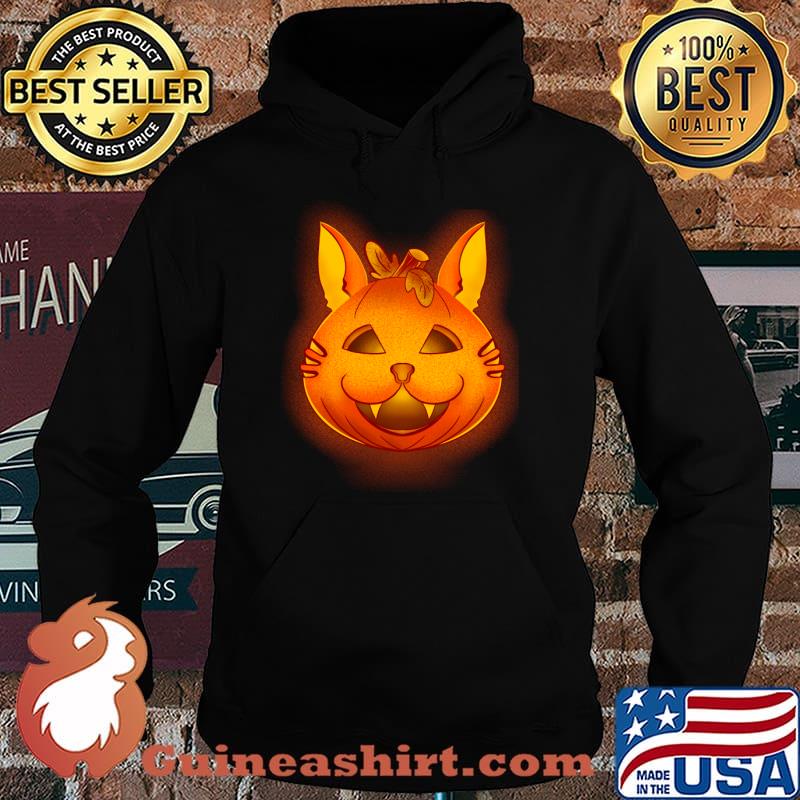 Halloween Pumpkin cat T-Shirt Hoodie