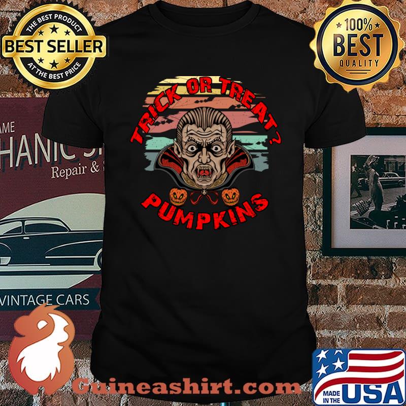 Halloween Trick or Treat Pumpkins vintage T-Shirt