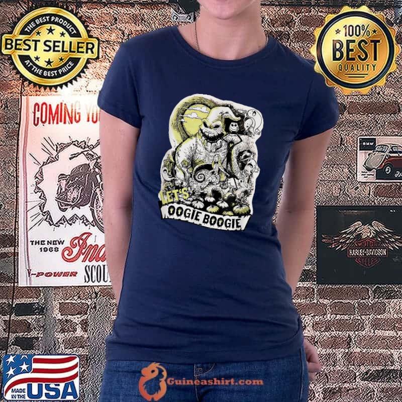 Halloween Vintage Let's BOOGIE OOGIE For Men Women And Kids T-Shirt Ladiestee