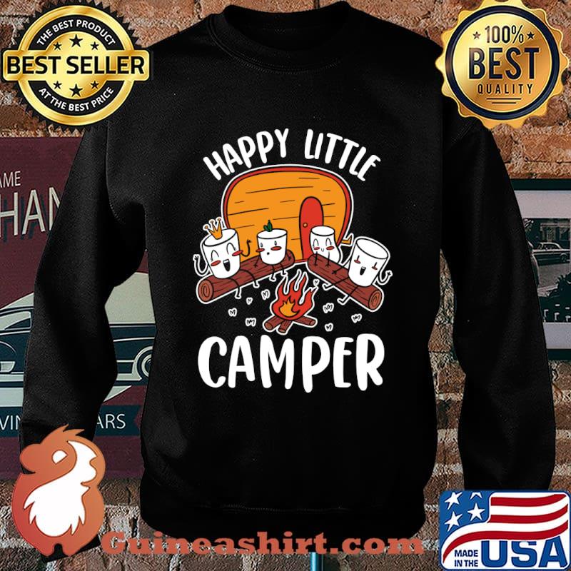 Happy Camper Camping Happy Little Camper T-Shirt Sweater