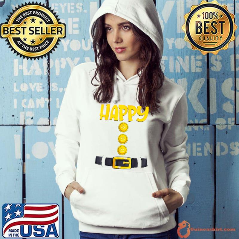 Happy Halloween Dwarf Costume Color Matching T-Shirt