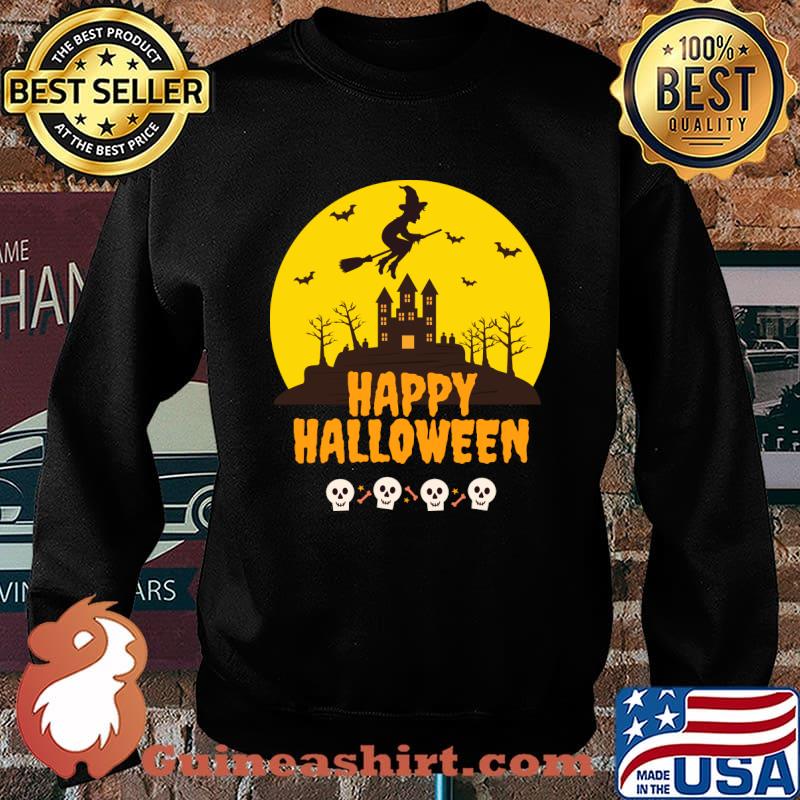 Happy Halloween witch T-Shirt Sweater