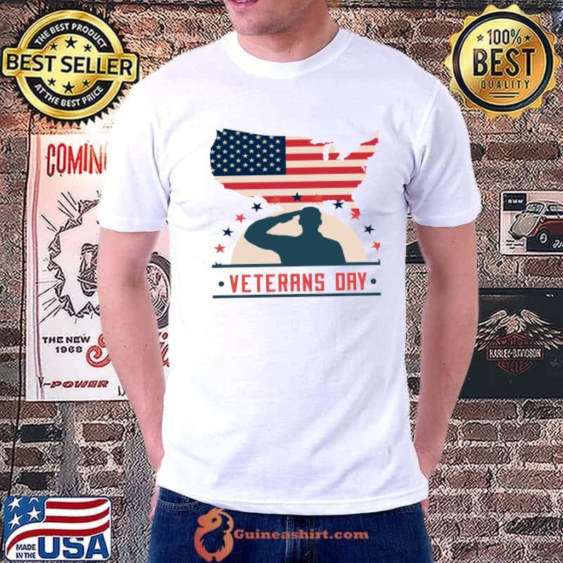 Happy Veterans Day Honoring All Who Served Essential T-Shirt