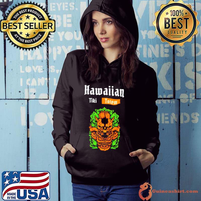 Hawaiian Travel Tropical tiki totem shirt