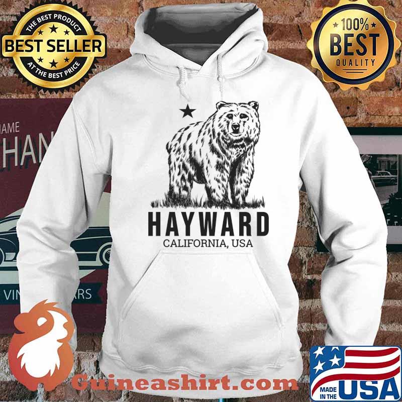Hayward California Grizzly Bear T-Shirt Hoodie
