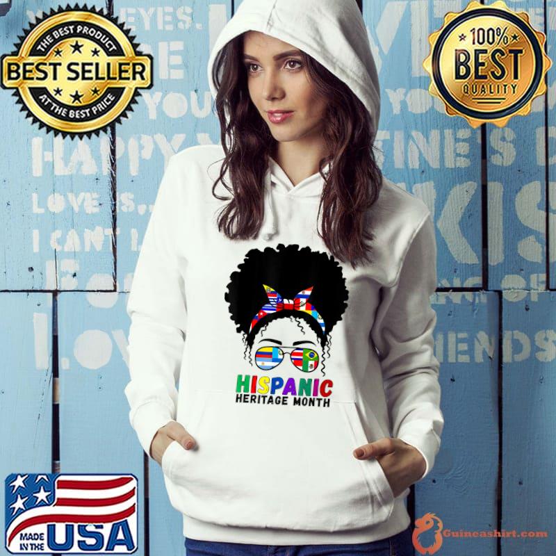 Hispanic Heritage Month Latino Country Flags Women T-Shirt