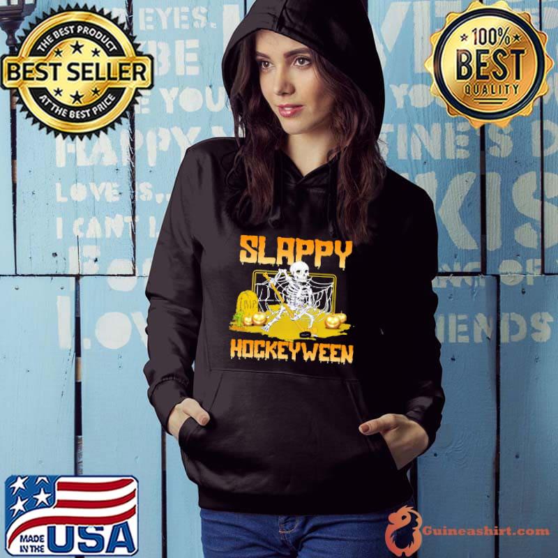 Hockey Slappy Hockeyween Skull Shirt