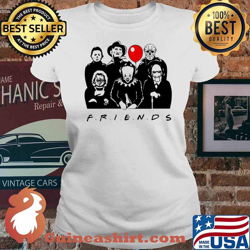 Horror Friend Hellraiser IT Halloween Shirt Ladies tee