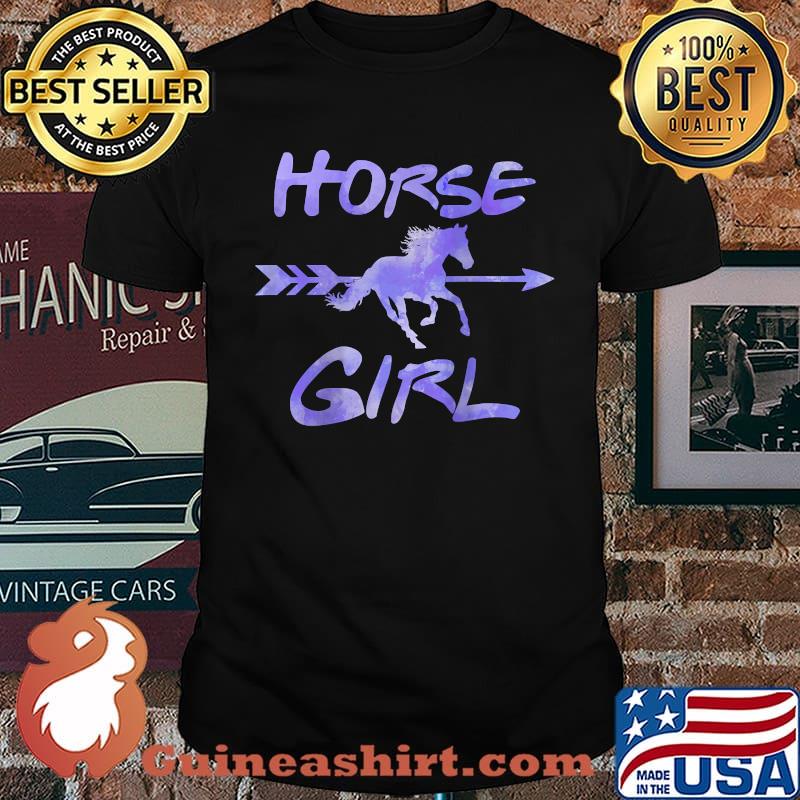 HORSE GIRL Equestrian Rider Horse Lover Teen Girl T-shirt