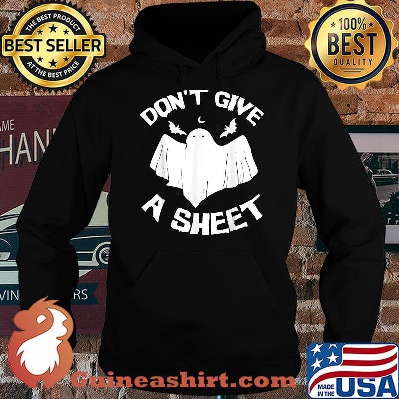 I Don't Give A Sheet Ghost Funny Halloween T-Shirt Hoodie