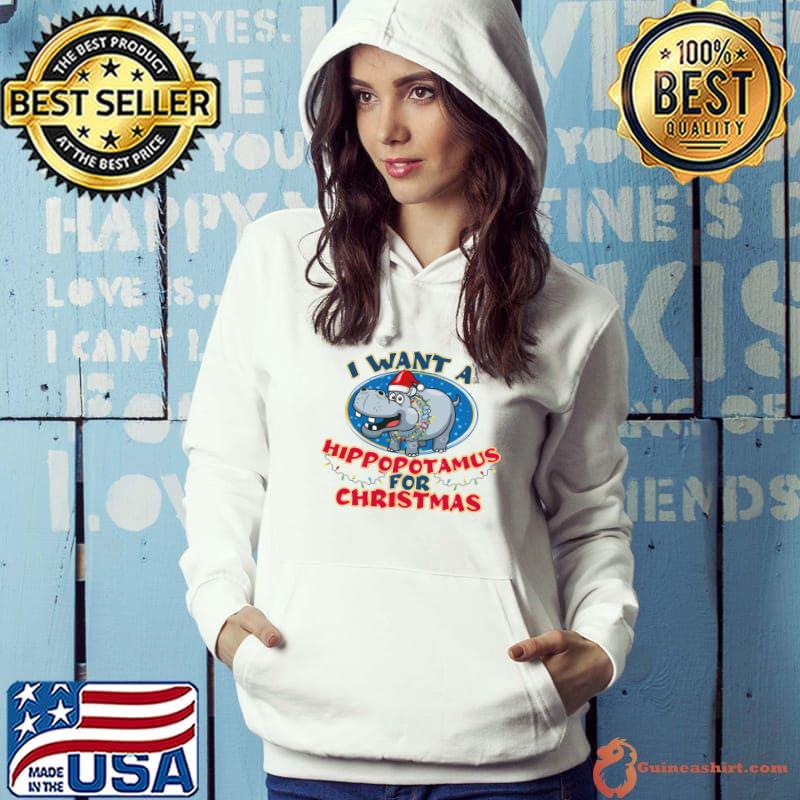 I Want A Hippopotamus For Christmas Xmas Pajama T-shirt
