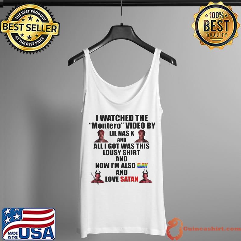 I watched the montero video and now I’m also gay and love satan T-s Tank Top