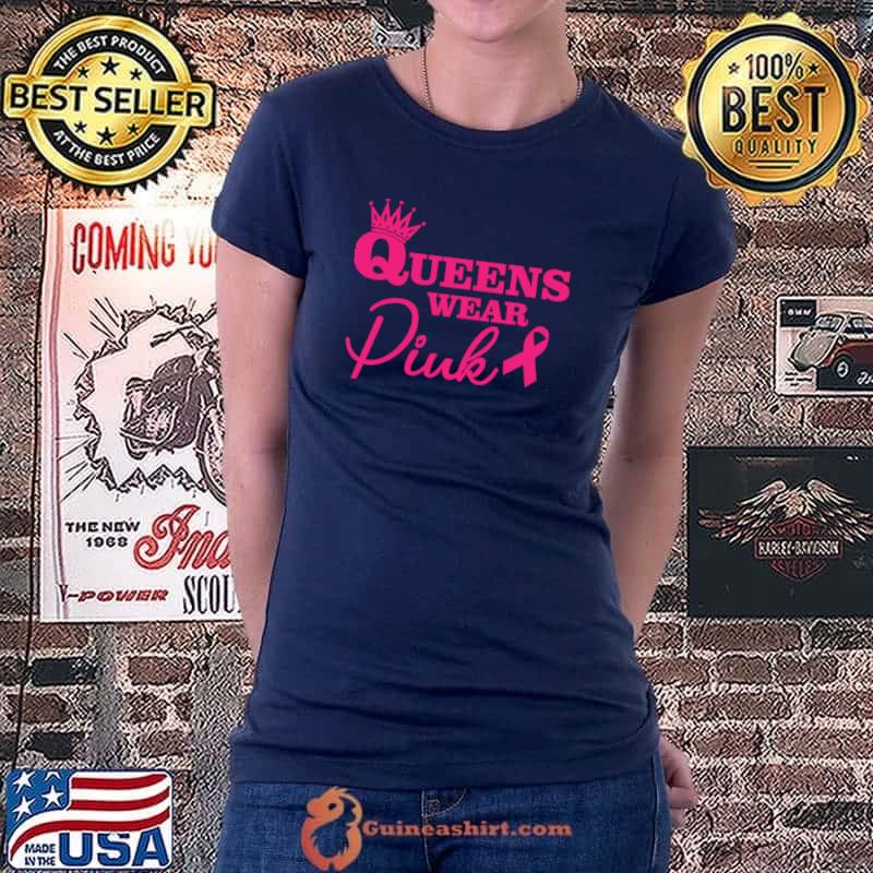 In October queens Wear Pink T-Shirt Ladiestee