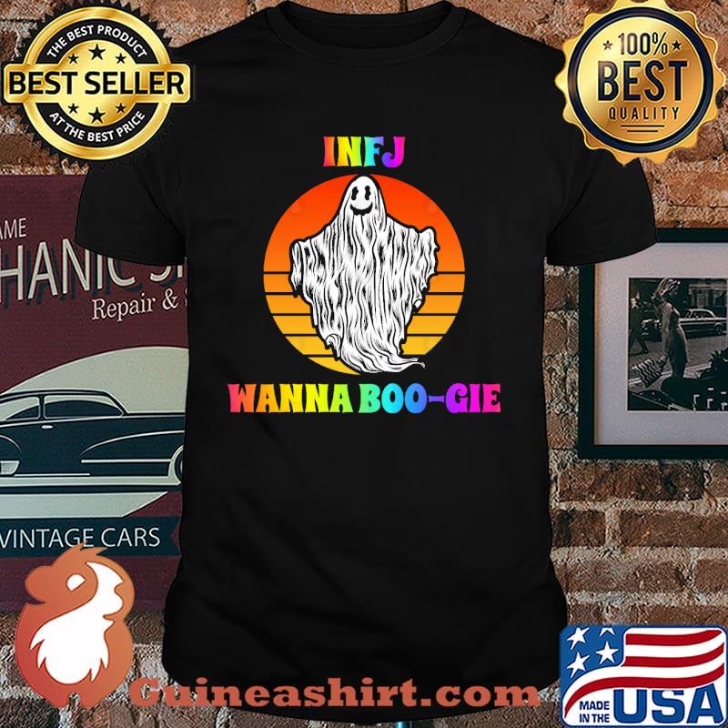 INFJ Wanna Boogie Groovy Halloween Party Vintage shirt