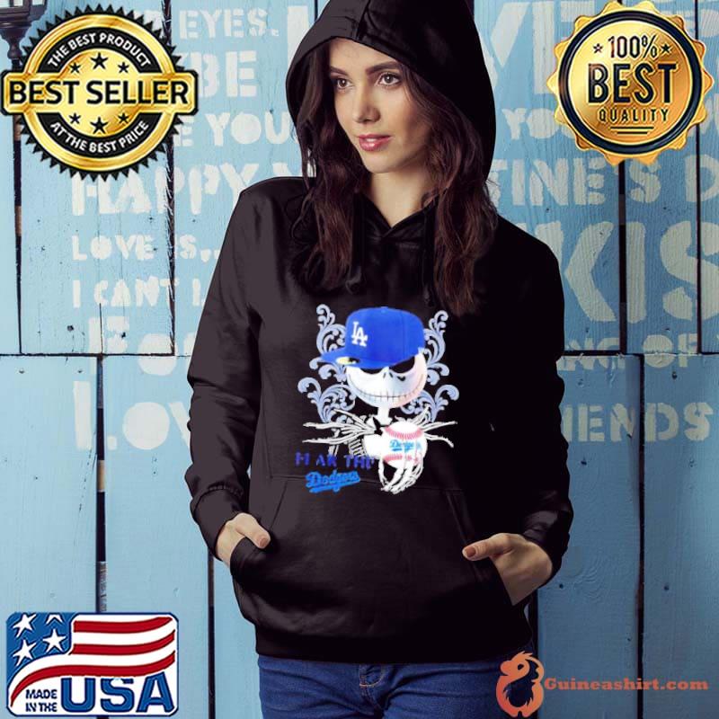 jack skellington fear the los angeles dodgers shirt