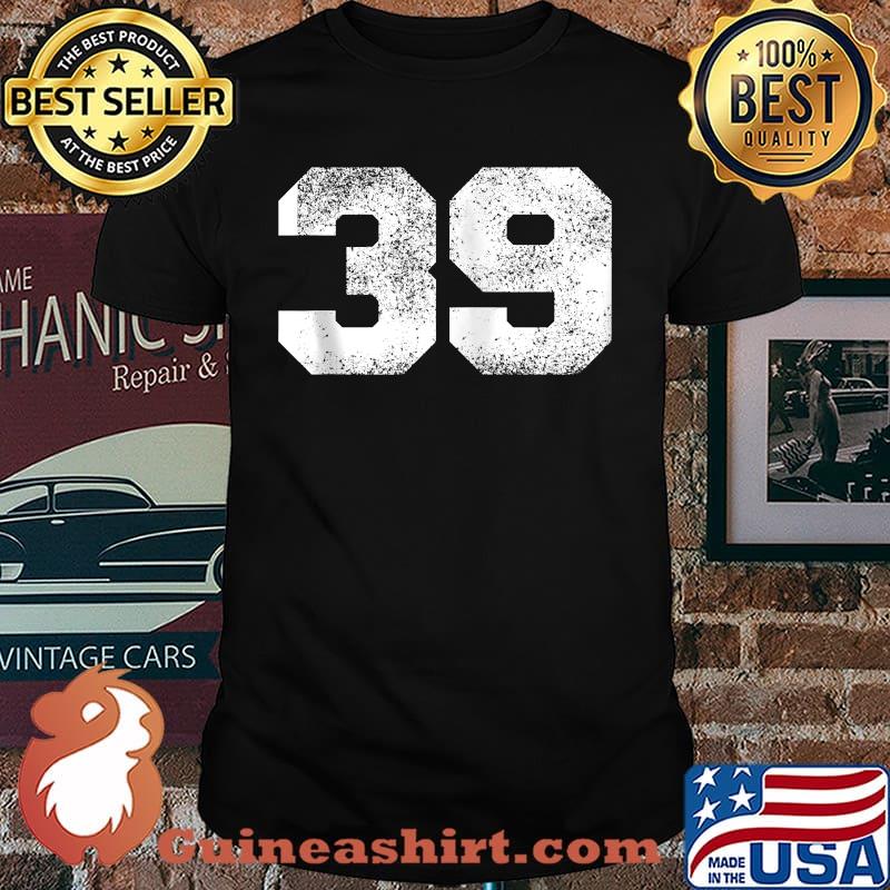 Jersey On Back Numero Number 39 T-shirt