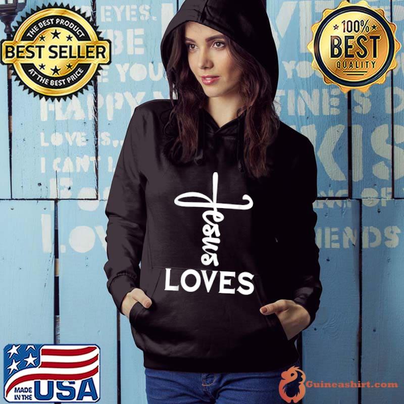 Jesus Loves Handwritten - Jesus Loves You Christian T-Shirt