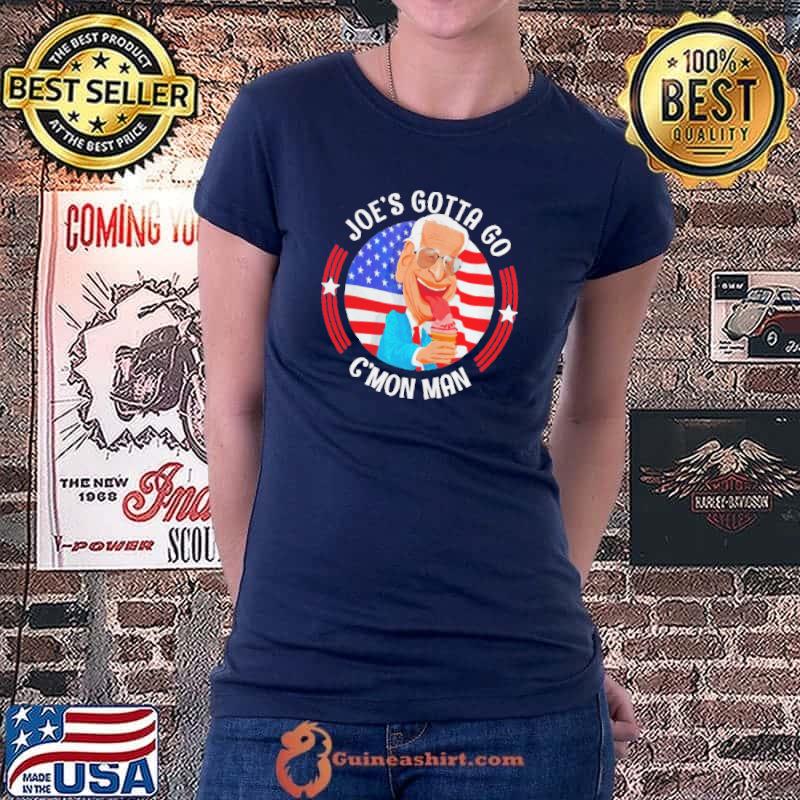 Joes Got Go Cmon Man Humorous Anti Joe Biden Usa Flag s Ladiestee