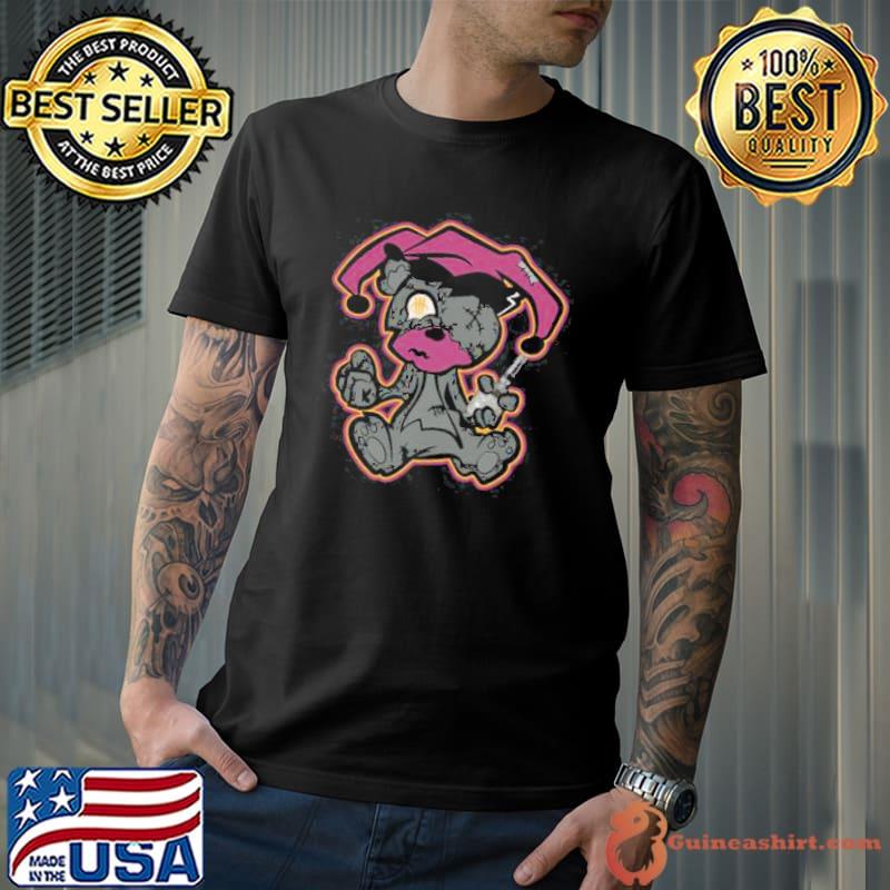 Joker Bear Broken Shirt Unisex