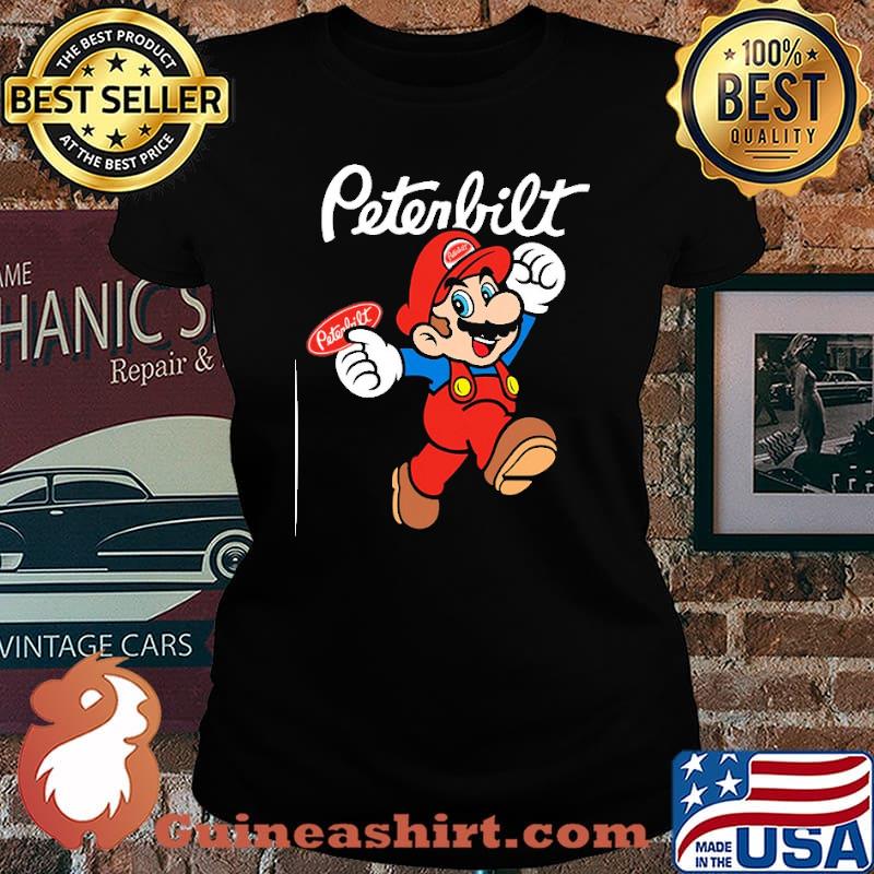 Kaos Super Mario Bros Peterbilt Shirt Laides tee