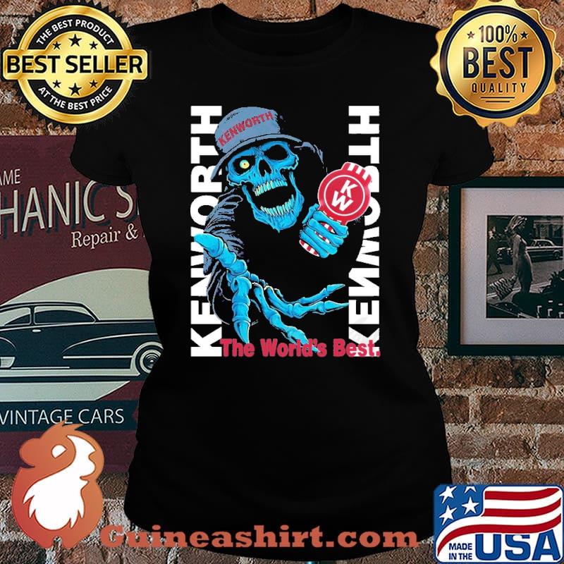 Kenworth The World's Best Skull Shirt Laides tee