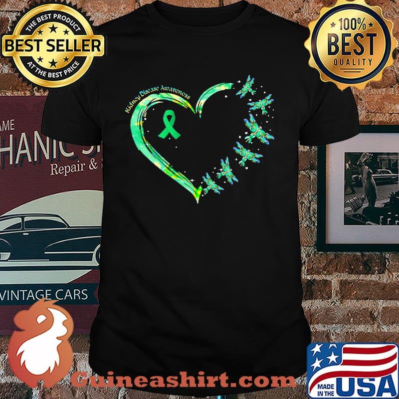 Kidney Disease Awareness Heart Shirt
