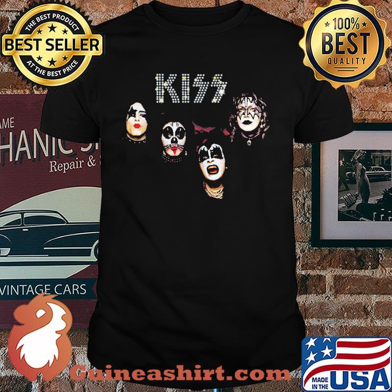 Kiss band rock music shirt