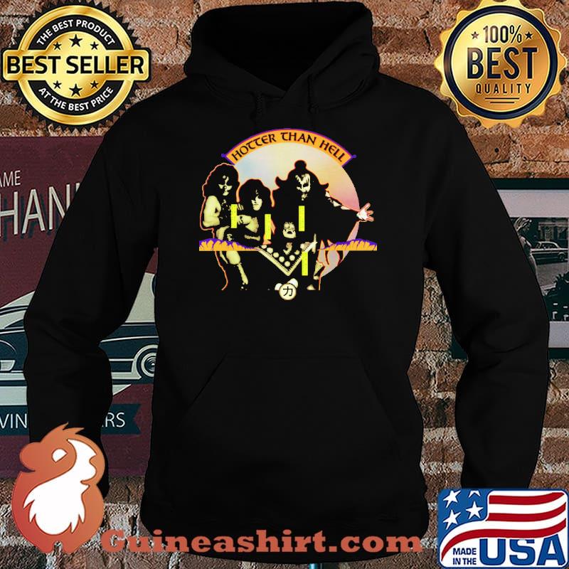 KISS Hotter Than Hell Gene Simmons Rock Band s Hoodie