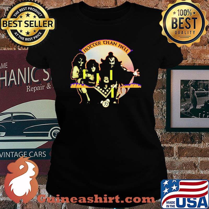 KISS Hotter Than Hell Gene Simmons Rock Band s Laides tee