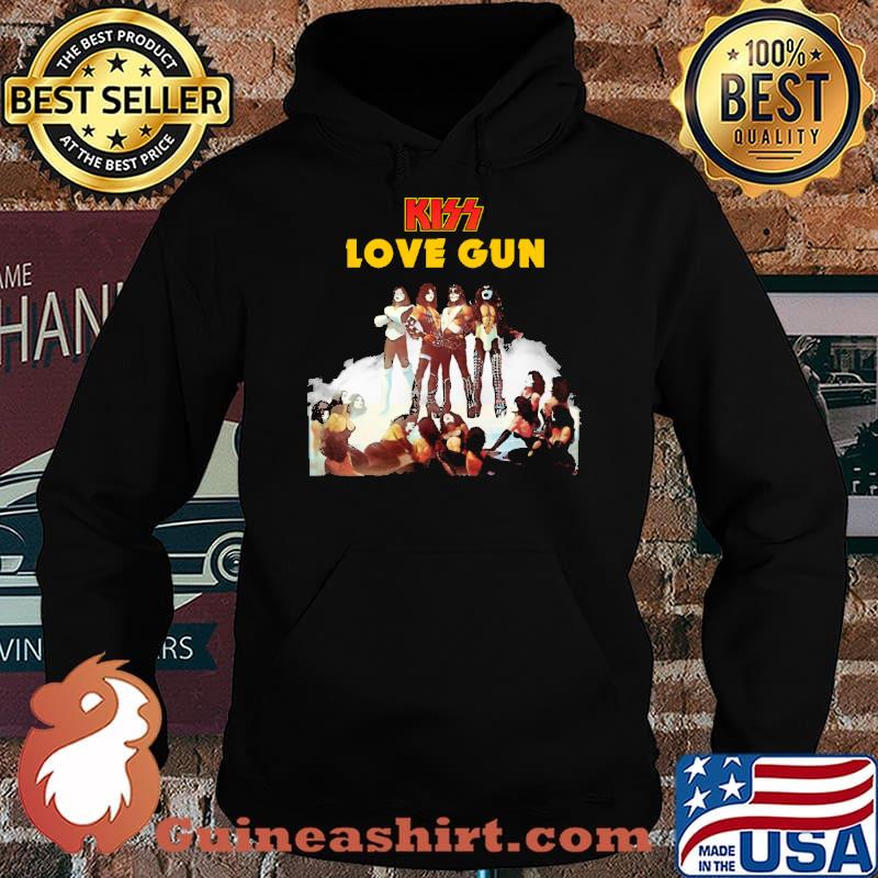 Kiss love gun rock music s Hoodie
