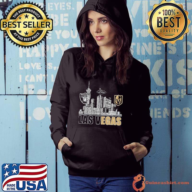 Las Vegas city Las Vegas Raiders and Vegas Golden Knights shirt, hoodie,  sweater and v-neck t-shirt