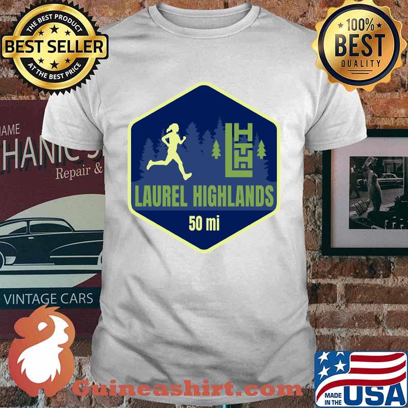 Laurel Highlands Trail Woman Runner Classic T-Shirt
