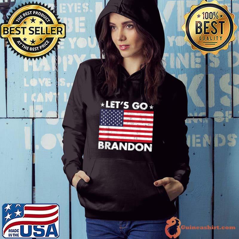 Let's Go Brandon Conservative US Flag Funny Gift Idea 2022 T-Shirt