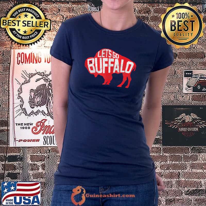 Let's Go Buffalo - NY New York Retro Sports City Fan Love Sweatshirt